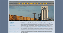 Desktop Screenshot of craigsrailroadpages.com